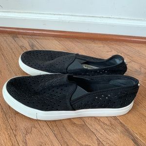 Steve Madden Owen Perforated Slip On Sneakers.